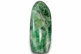 Free-Standing, Polished Green Fluorite - Madagascar #304786-2